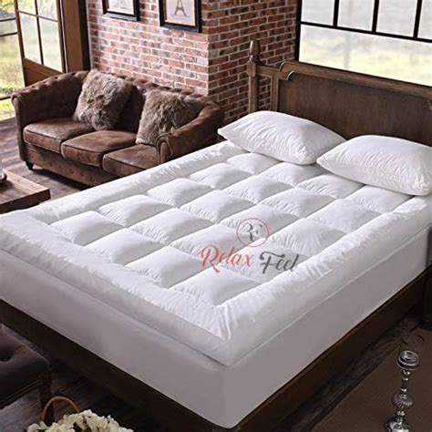AVI Super Soft 500 GSM Microfiber Bed Mattress Topper for King Size ...