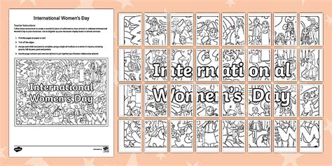 Collaborative Art Project - International Women's Day