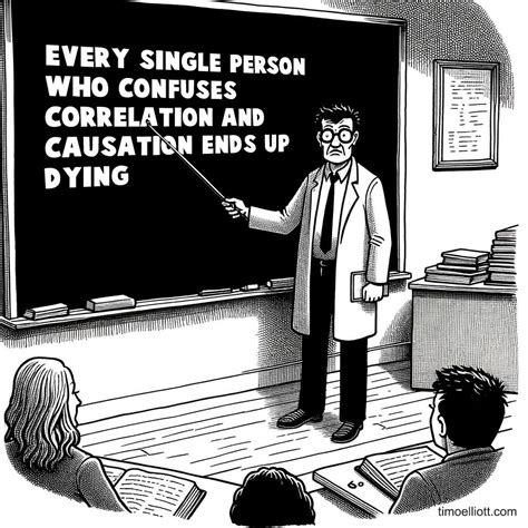 Correlation vs Causation Cartoon – Innovation Evangelism