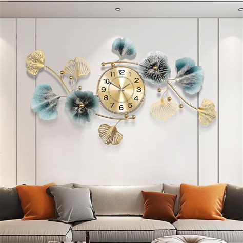 Amazon.com: Axioglo Wall Clocks for Living Room Decor,Large Wall Clock ...