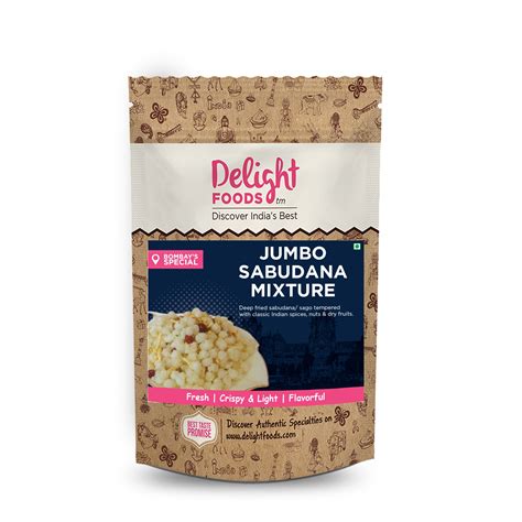 JUMBO SABUDANA - Snacks – Delight Foods