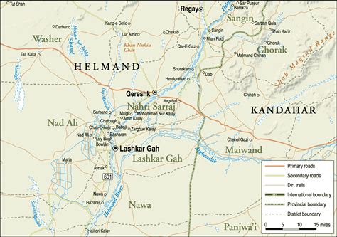 Central Helmand Province - MapSof.net