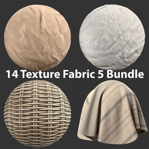 14 Texture Fabric 5 Bundle by things