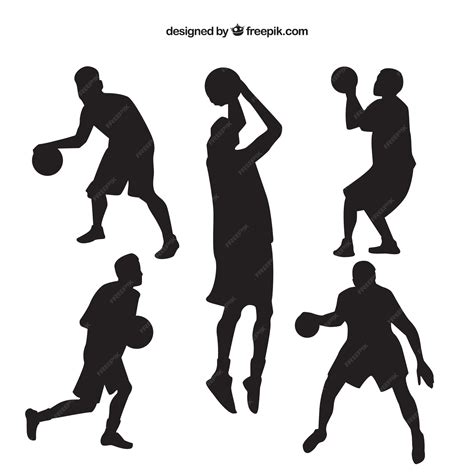 Basketball Team Silhouette