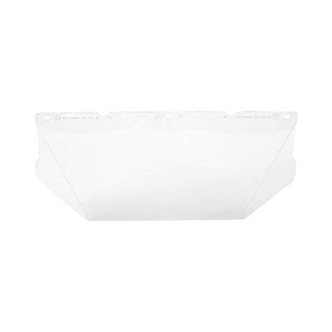 MSA Safety 10115840 V-Gard Clear Polycarbonate Faceshield, 8" x 17" x 0 ...