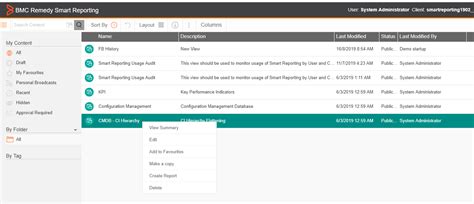 BMC Remedy Smart Reporting 的图像结果