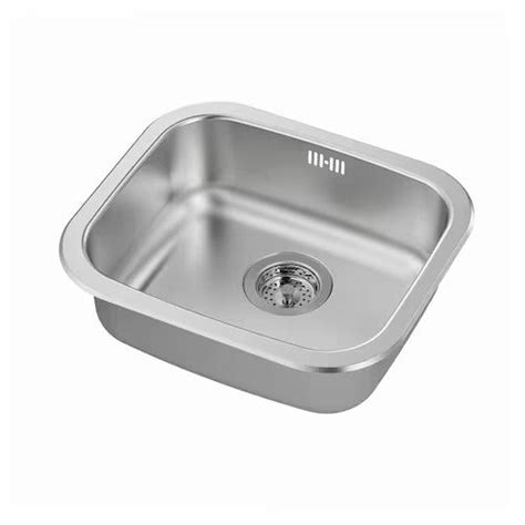 IKEA FYNDIG Inset sink, 1 bowl, stainless steel | IKEA Kitchen sinks ...