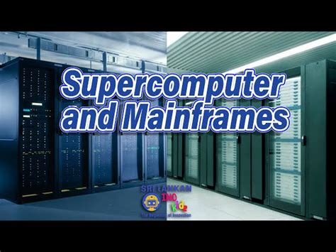 Image result for Supercomputer and Mainframe Computer