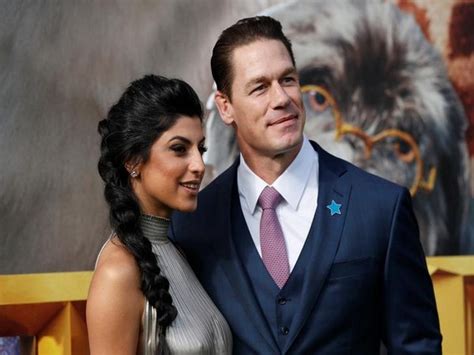 John Cena and girlfriend Shay Shariatzadeh spotted kissing at 'Dolittle ...