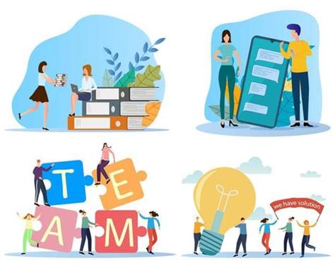Team Building Background Design Vector 的图像结果