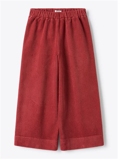 Wide-leg corduroy pants | Il Gufo