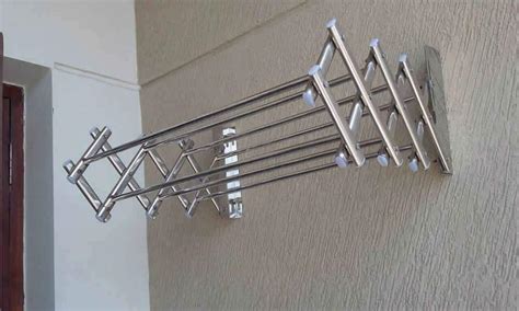 Best Pull and Dry-Stainless Steel Wall Mounting Foldable Clothes Drying ...