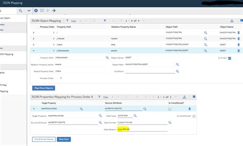 Image result for Updating JSON Data in JSON Mapping in Maximo