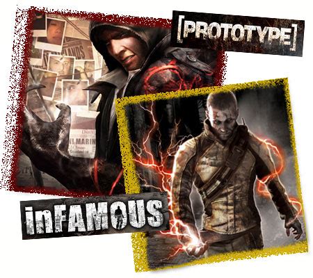 Image result for Infamous vs Prototype