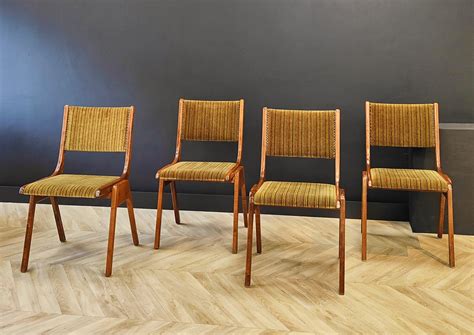 Four Mid Century dining chairs, 1960s | #223328