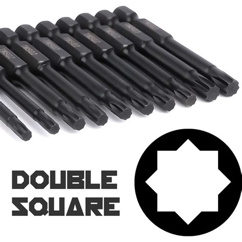 Snapklik.com : Double Square 8 Point Star Bit Set