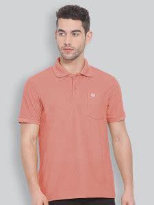 Lux Nitro Solid Men Polo Neck Pink T-Shirt - Buy Lux Nitro Solid Men ...