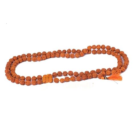 Buy Rudraksham Creations Natural Rudraksha Mala 5 Mukhi/Face Rudraksh ...