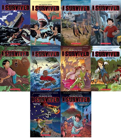 I Survived Series Graphic Novels Collection (10 Books Set) - Walmart.com
