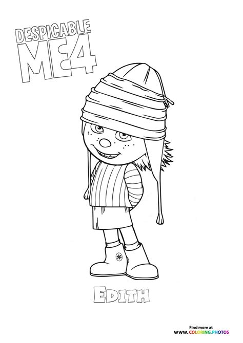 Despicable Me Edith Ninja