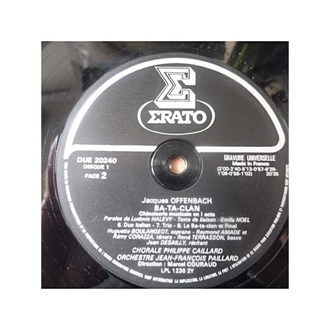 Offenbach : ba-ta-clan - les bavards - ( double lp 12 stéréo ) by ...