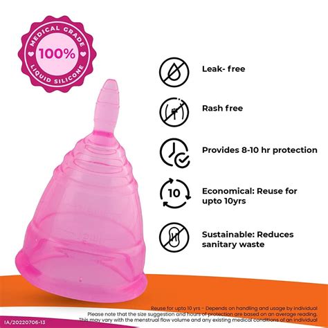 Buy i-activ Menstrual Cup Large, 1 Count | 19 Minutes Delivery | Apollo ...