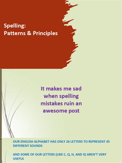 Spelling Patterns | PDF
