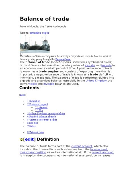 Balance of Trade 的图像结果