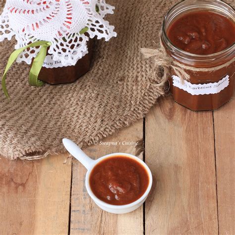 Swapna's Cuisine: Spicy Barbecue Sauce Recipe