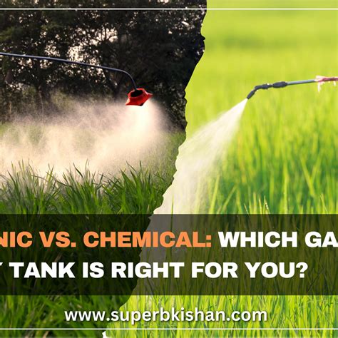 Organic vs. Chemical: Which Garden Spray Tank is Right for You ...