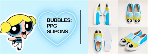 Cute, Comfy, and Powerful: Bubbles Powerpuff Slip-ons Are Here! - The ...