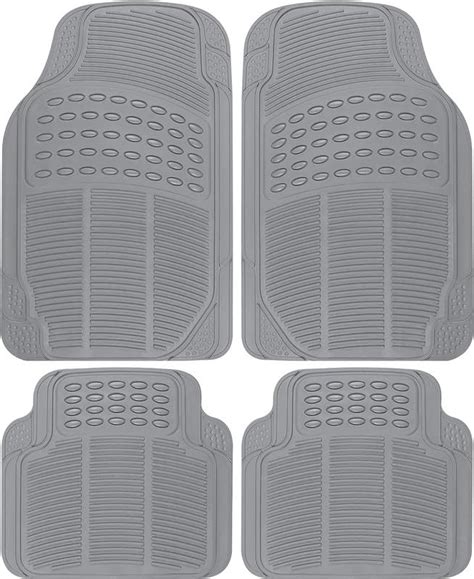 Vocado 67068 Grey Rubber 3D Car Floor/Foot Mats for Ford Ecosport 2018 ...
