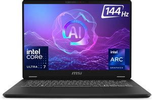 MSI Prestige 14 AI Evo Intel Core Ultra 7 255H - (32 GB/1 TB SSD ...