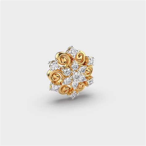 Buy Radiant Queen’s Charm Sparkle Diamond Nosepin At Jewelbox