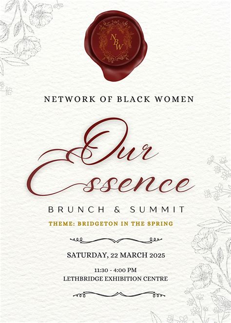Our Essence Brunch & Summit 2025, Lethbridge & District Exhibition, 22 ...