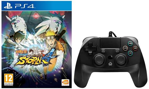 Buy Naruto Shipp?den: Ultimate Ninja Storm 4 (PS4)+Snakebyte 4S Wired ...