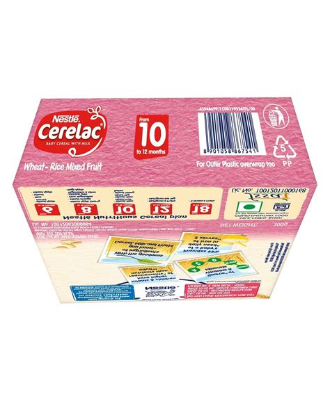 Nestlé Nestle CERELAC Fortified Baby Cereal Mixed Fruit India | Ubuy