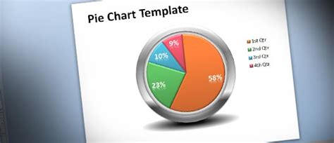 Free Creative Pie Chart Template For Powerpoint Presentations