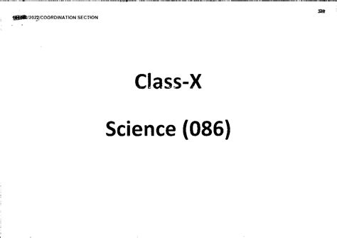 Linear equations - 320 SECTION Science (086) 3 SECTION A 1. b) 11 and 2 ...