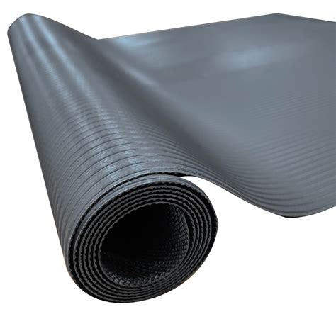 Heavy Duty Black Vgroove Vinyl Utility Floor Runner 256×6 - Free ...