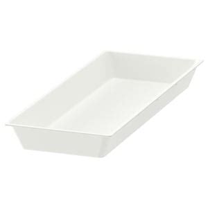 UPPDATERA Utensil tray, white, 20x50 cm (77/8x191/2") - IKEA