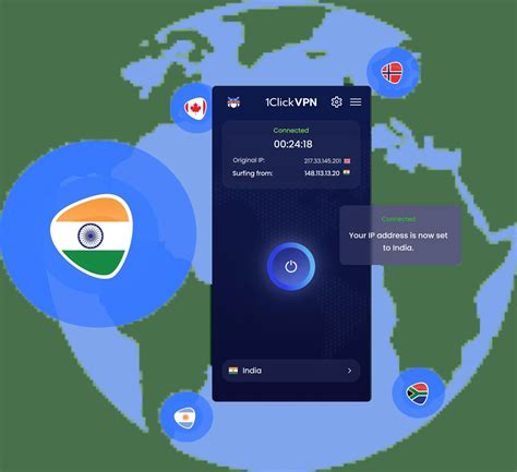 The best free VPN for India | 1ClickVPN