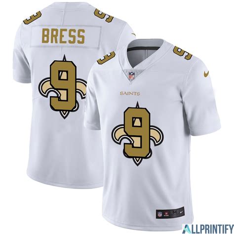 Drew Brees New Orleans Saints 9 White Vapor Limited Jersey - Allprintify