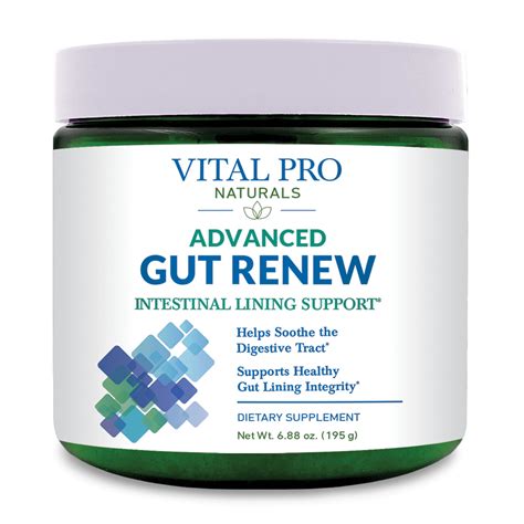 Vital Pro Naturals Advanced Gut Renew Powder Supplement For Leaky ...