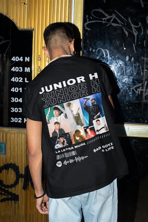 Junior H La Letra Muda Unisex T-shirt | Sad Boyz 4 Life | Junior H ...