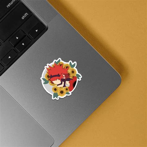 Elevate Your Heroic Spirit with MHA Eijiro Stickers - Resilient and ...