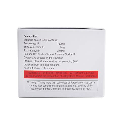 Zerodol TH Max 4 Tablet | Uses, Side Effects, Price | Apollo Pharmacy