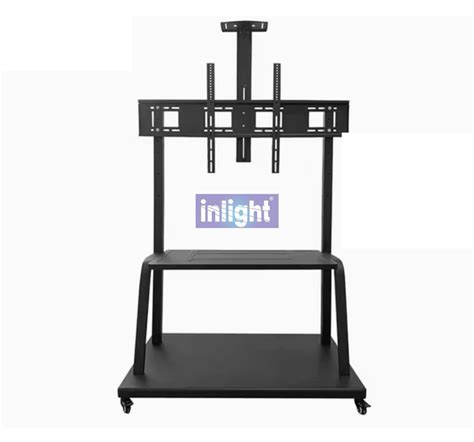 Inlight Rolling/Mobile TV Cart with Wheels for 60-100 Inch LCD LED 4K ...