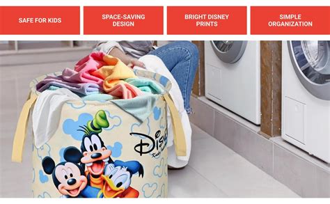 Kuber Industries Polyester Foldable 45L Toys Organizer for Kids Room ...