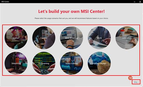 Image result for MSI Center Tutorial